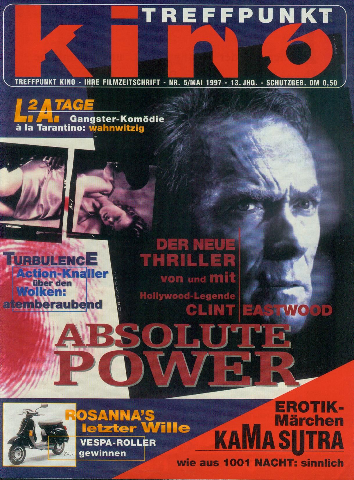 TREFFPUNKT KINO magazine side cover Issue 5  May 1997