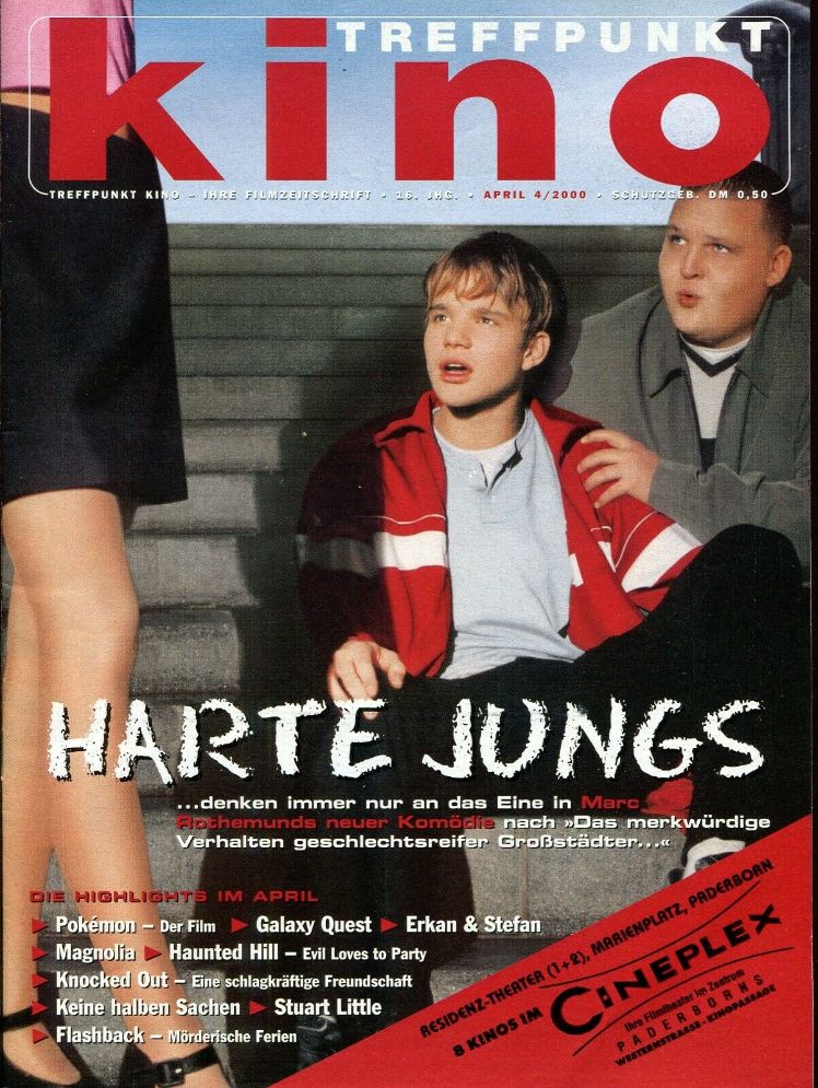 TREFFPUNKT KINO magazine side cover Issue 4  April 2000