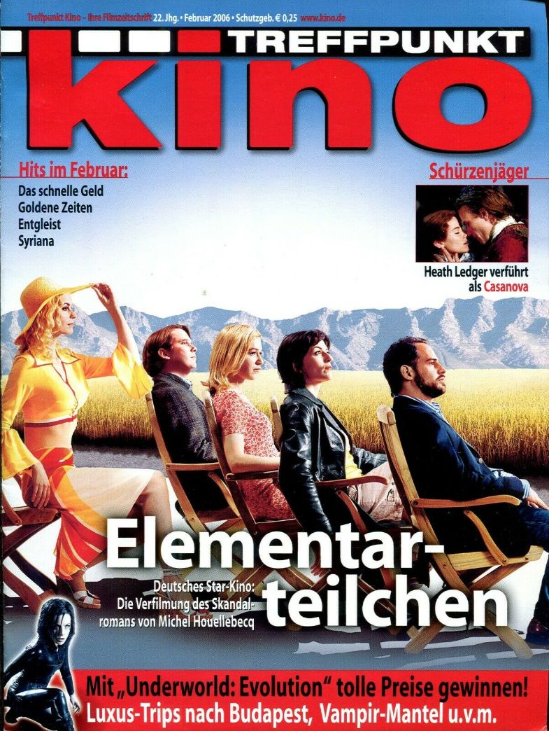 TREFFPUNKT KINO magazine side cover  February 2006