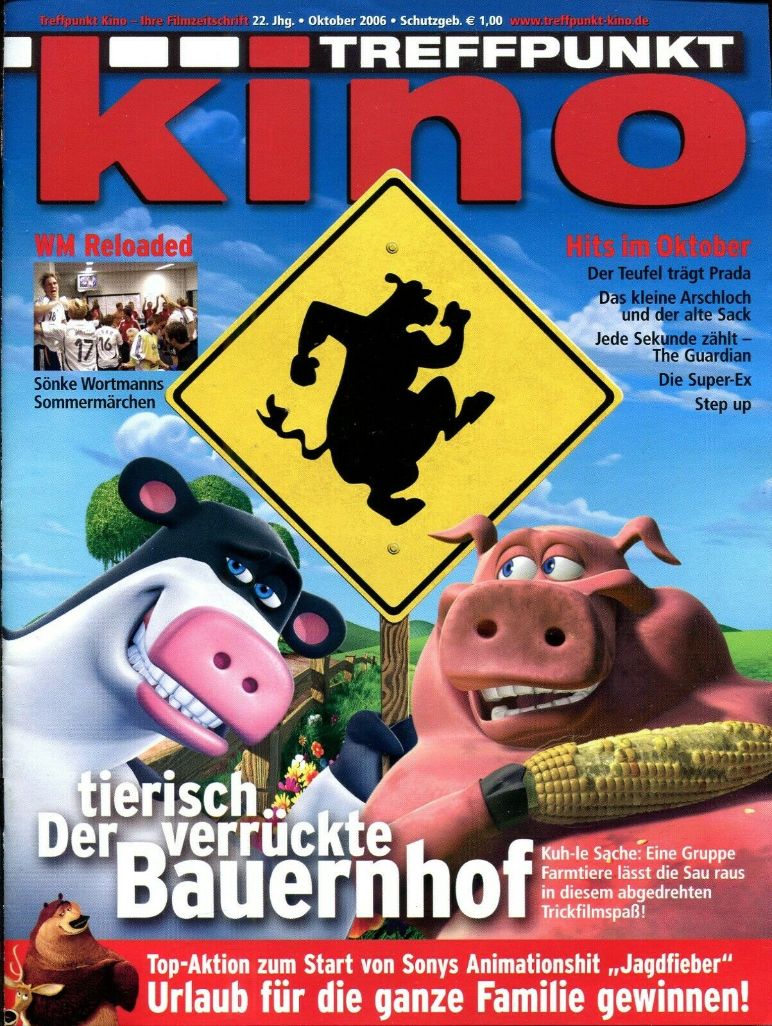 TREFFPUNKT KINO magazine side cover Issue 10  October 2006