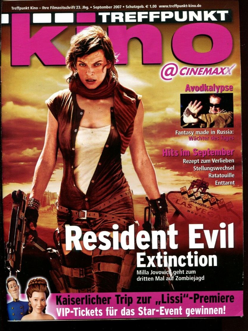 TREFFPUNKT KINO magazine side cover Issue 9  September 2007