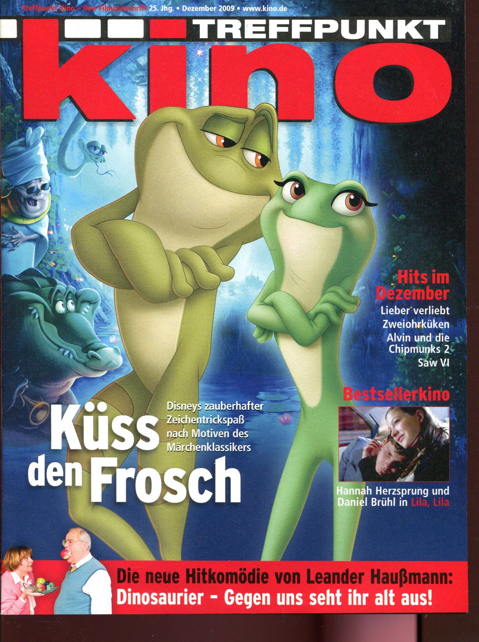 TREFFPUNKT KINO magazine side cover Issue 12  December 2009