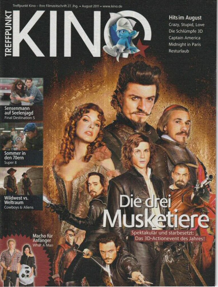 TREFFPUNKT KINO magazine side cover  August 2011