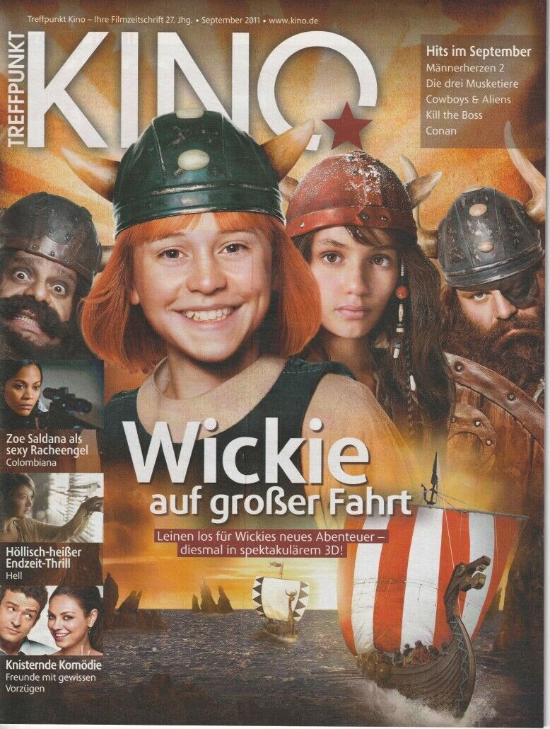 TREFFPUNKT KINO magazine side cover  September 2011