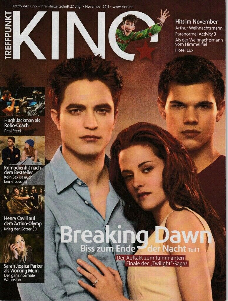 TREFFPUNKT KINO magazine side cover  November 2011