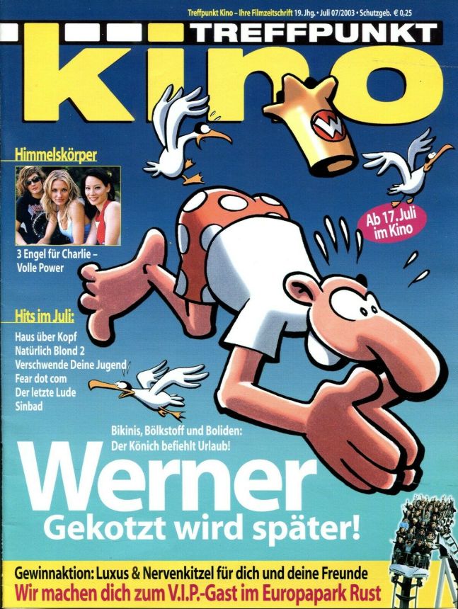 TREFFPUNKT KINO magazine side cover July 2003