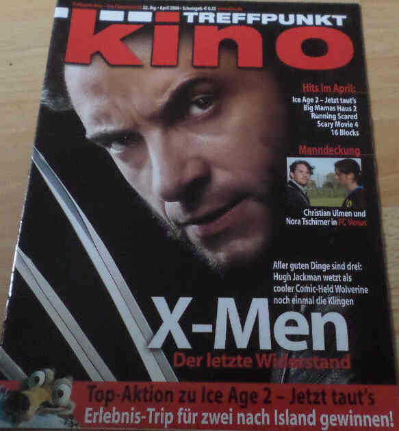 TREFFPUNKT KINO magazine side cover April 2006