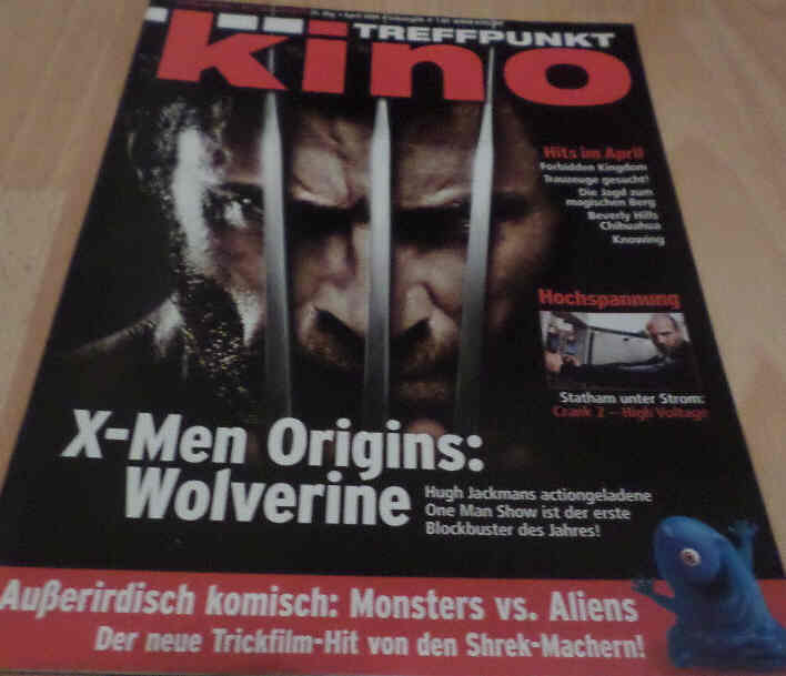 TREFFPUNKT KINO magazine side cover April 2009