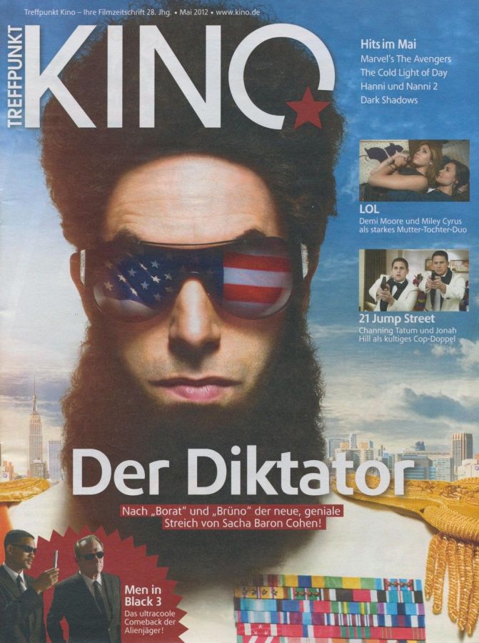 TREFFPUNKT KINO magazine side cover May 2012