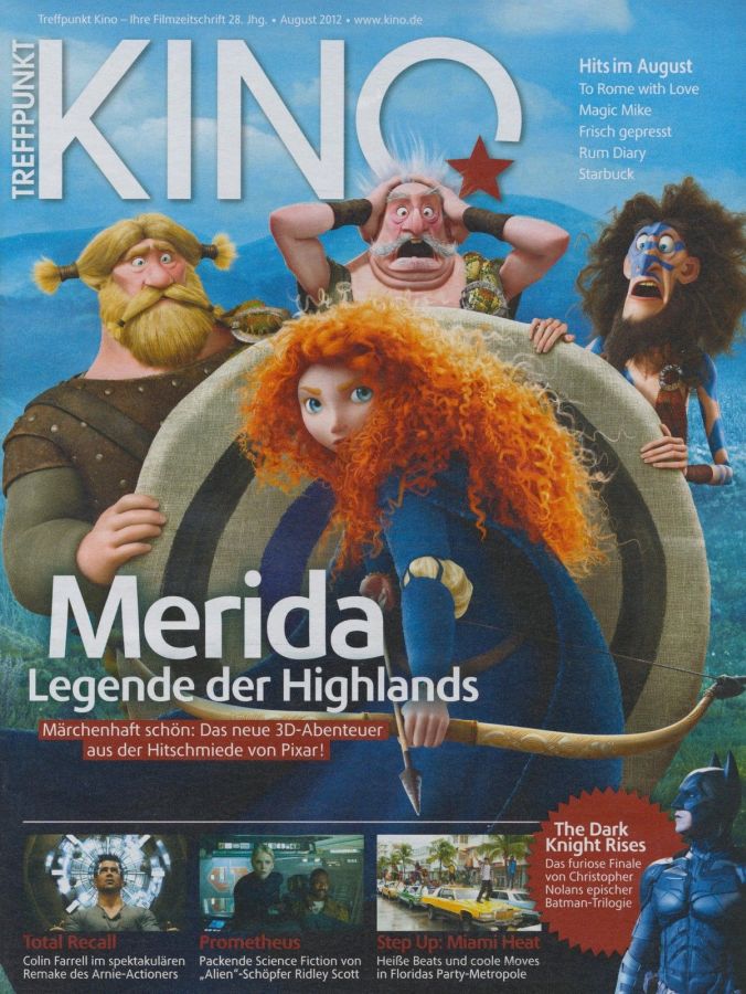 TREFFPUNKT KINO magazine side cover August 2012