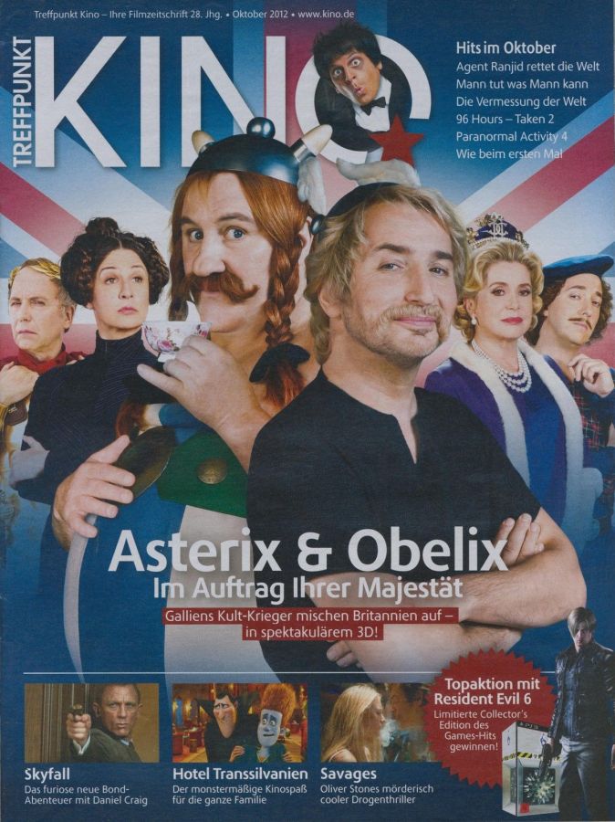 TREFFPUNKT KINO magazine side cover October 2012