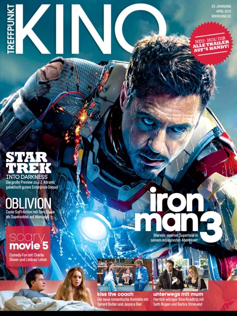TREFFPUNKT KINO magazine side cover April 2013