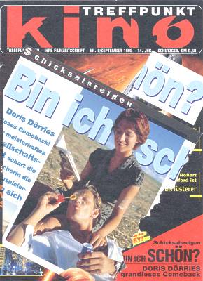 TREFFPUNKT KINO magazine side cover September 1998