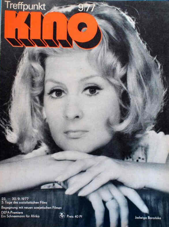 TREFFPUNKT KINO (DDR) magazine side cover Issue 9   1977