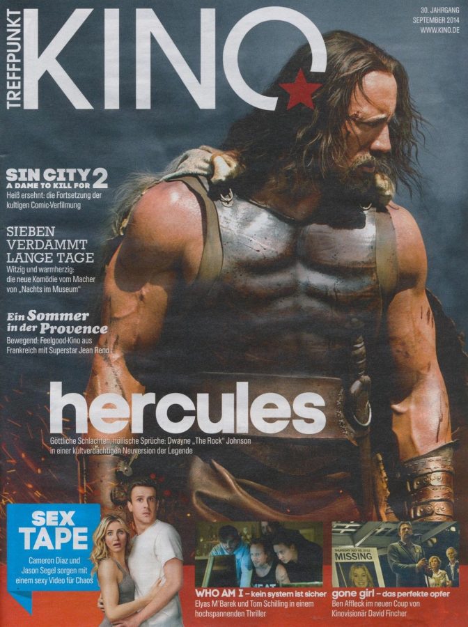 TREFFPUNKT KINO magazine side cover September 2014