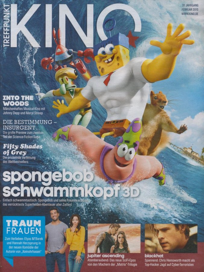 TREFFPUNKT KINO magazine side cover February 2015
