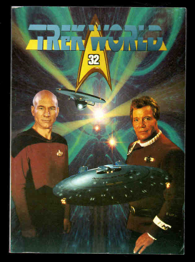 TREKWORLD magazine side cover Issue 32  February 1994