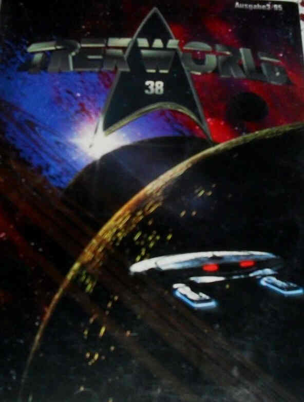 TREKWORLD magazine side cover Issue 38  March 1995