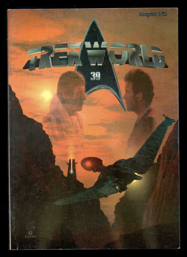 TREKWORLD magazine side cover Issue 39  April 1995