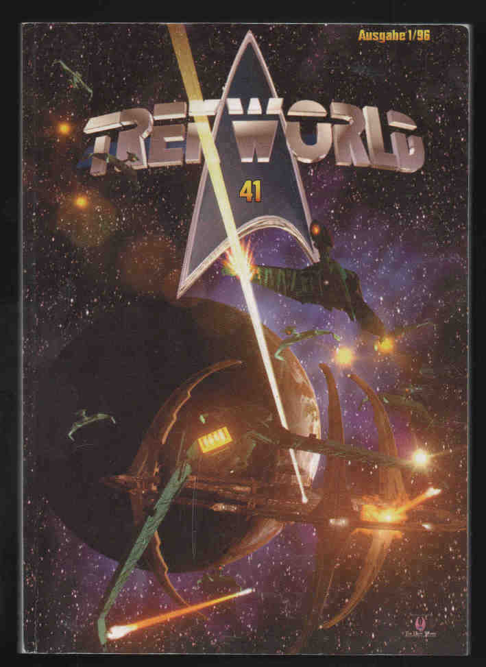 TREKWORLD magazine side cover Issue 41  January 1996