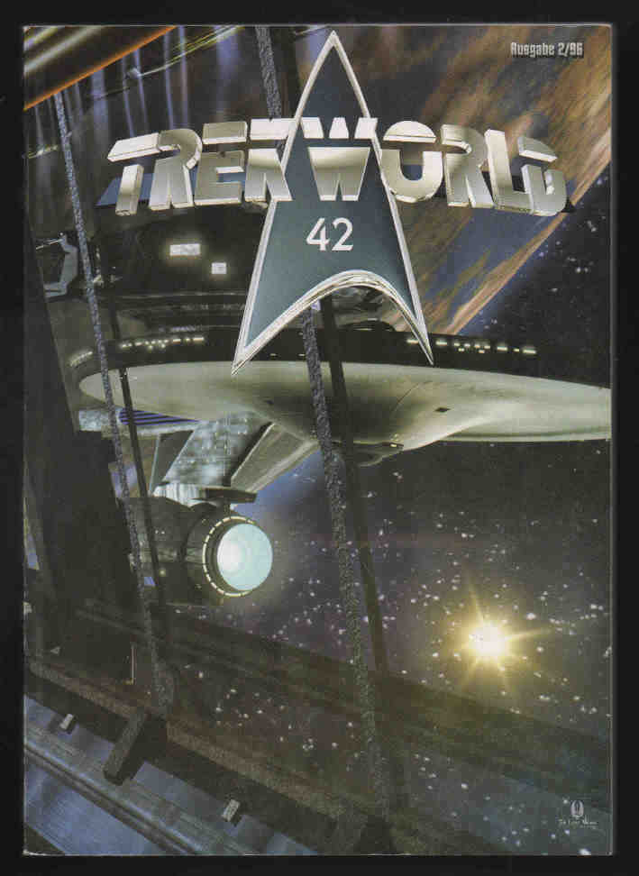 TREKWORLD magazine side cover Issue 42  February 1996