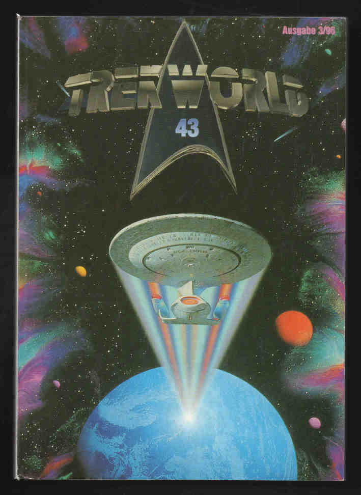 TREKWORLD magazine side cover Issue 43  March 1996