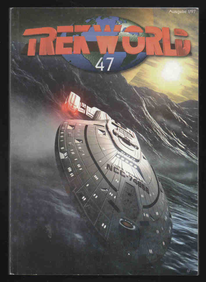 TREKWORLD magazine side cover Issue 47  January 1997