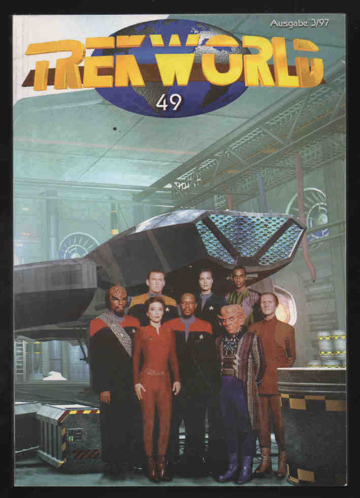 TREKWORLD magazine side cover Issue 49  March 1997