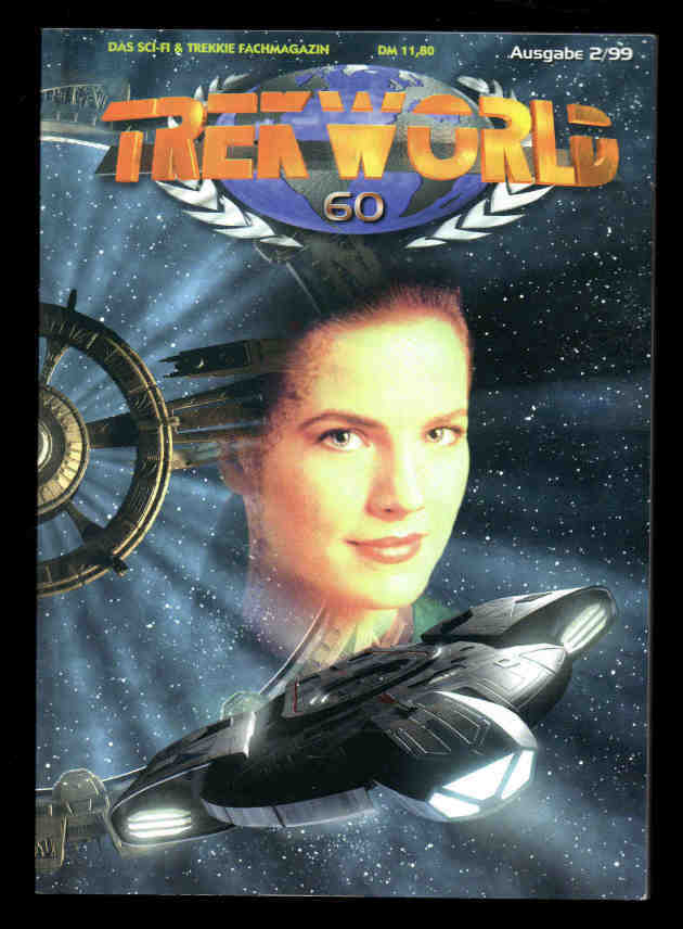 TREKWORLD magazine side cover Issue 60  February 1999