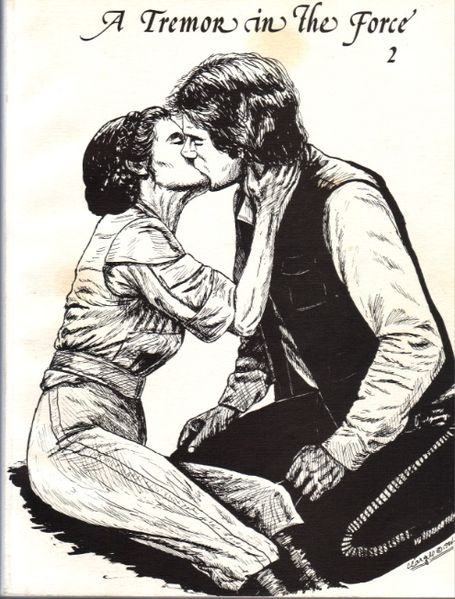 A TREMOR IN THE FORCE magazine side cover Issue 2  1985