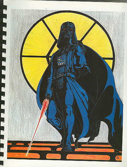 A TREMOR IN THE FORCE magazine side cover Issue 7  1993