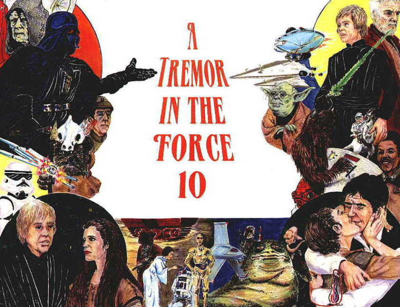 A TREMOR IN THE FORCE magazine side cover Issue 10 May 1997