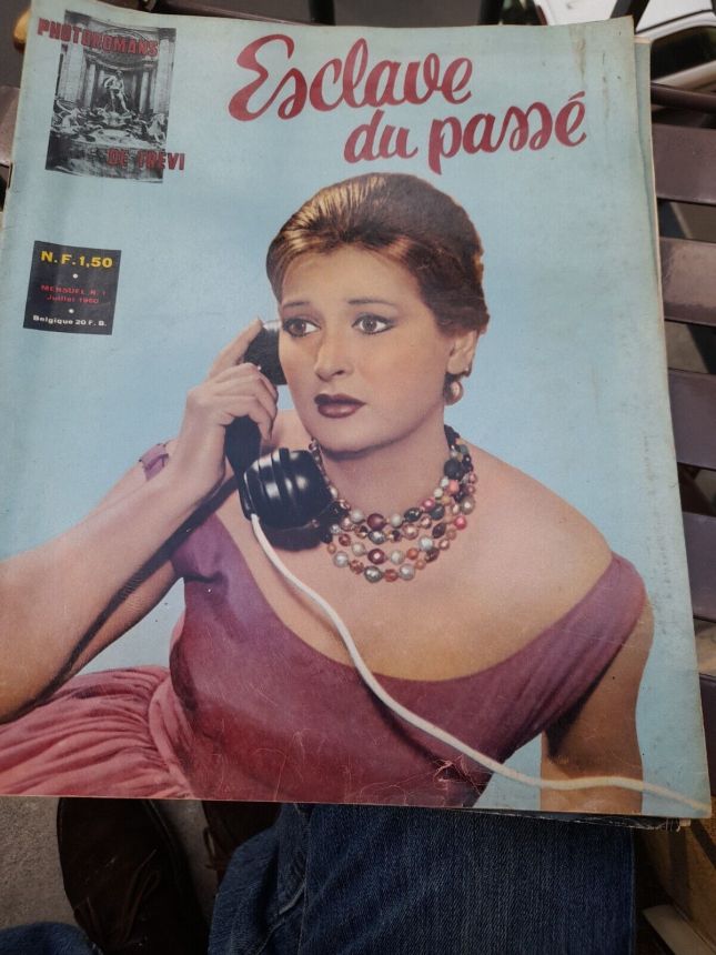PHOTOROMANS DE TREVI magazine side cover Issue 1  July 1960