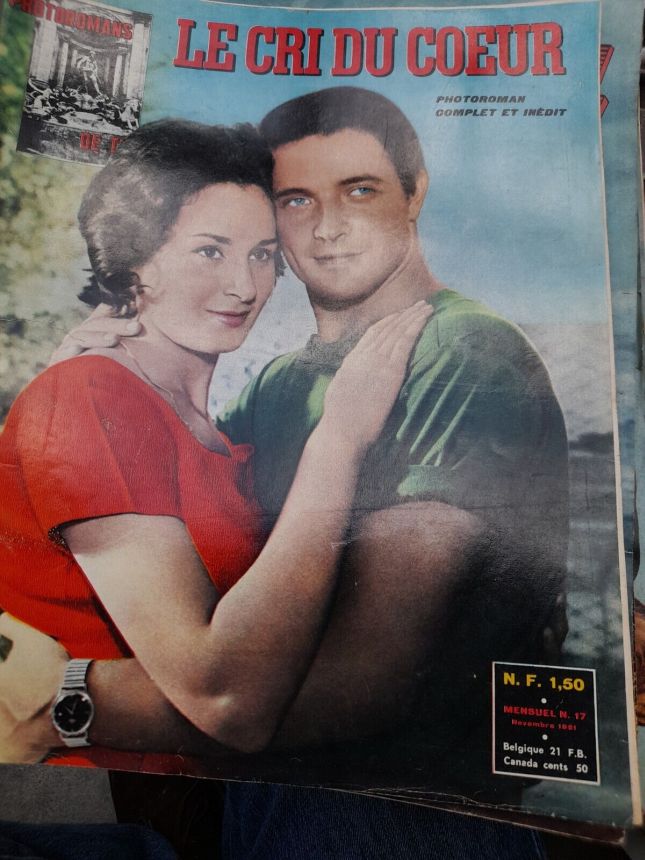 PHOTOROMANS DE TREVI magazine side cover Issue 17  November 1961