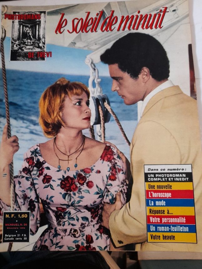PHOTOROMANS DE TREVI magazine side cover Issue 30  December 1962