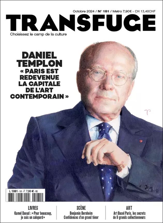 TRANSFUGE magazine side cover Issue 181  October 2024