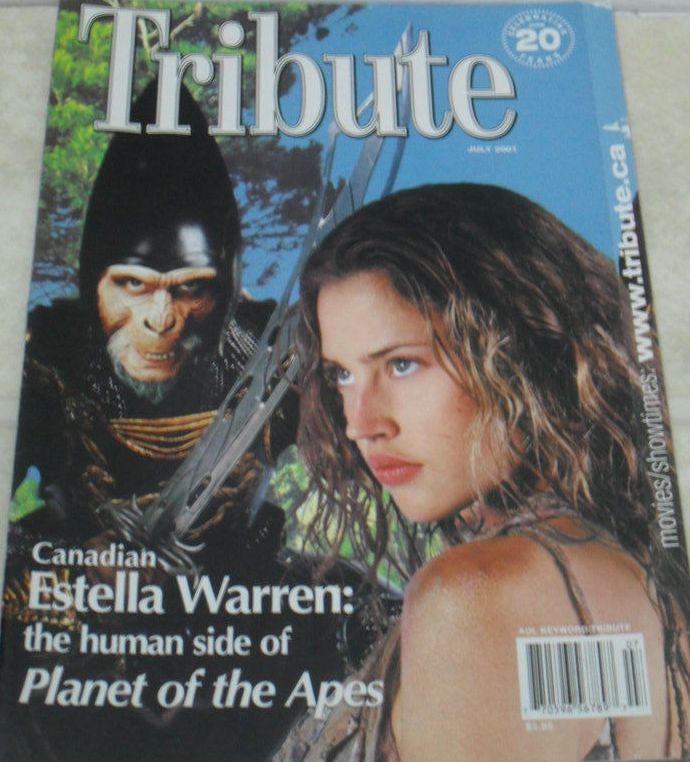 TRIBUTE magazine side cover  Vol 18 No 5 July 2001