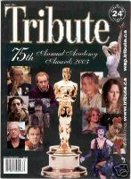 TRIBUTE magazine side cover March 2003
