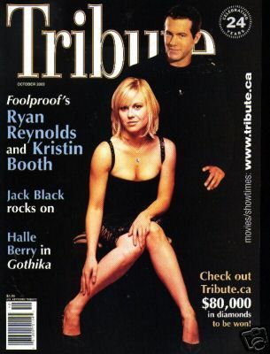 TRIBUTE magazine side cover October 2003