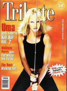 TRIBUTE magazine side cover March 2004