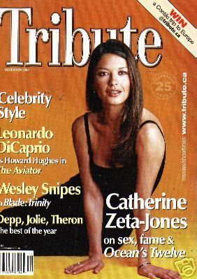 TRIBUTE magazine side cover December 2004