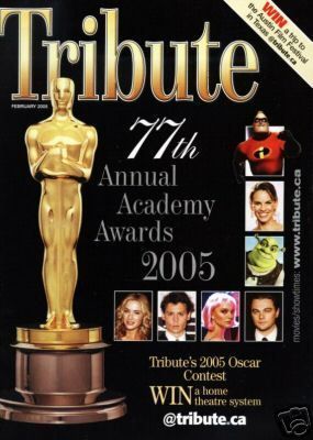 TRIBUTE magazine side cover February 2005