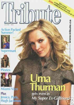 TRIBUTE magazine side cover June 2006
