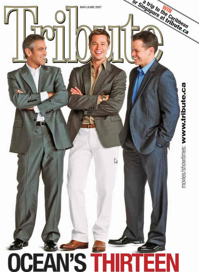 TRIBUTE magazine side cover May-June 2007