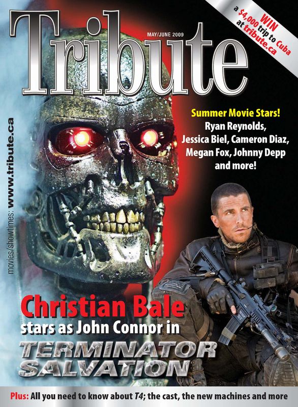 TRIBUTE magazine side cover May/June 2009