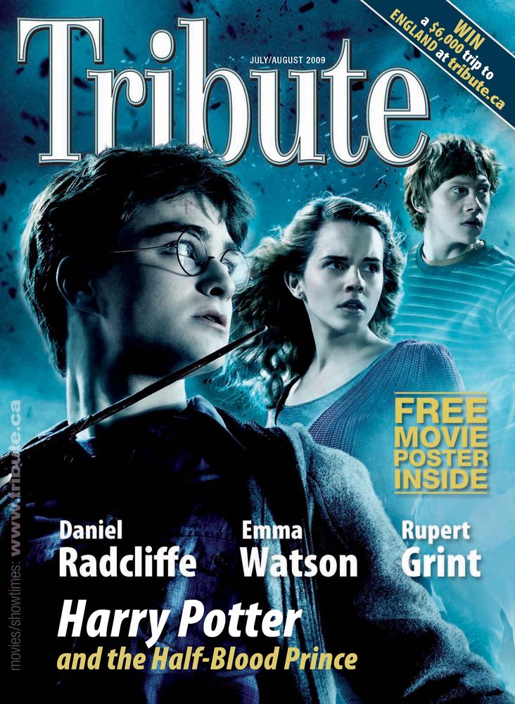 TRIBUTE magazine side cover July/August 2009