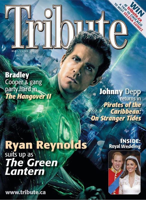 TRIBUTE magazine side cover May/June 2011