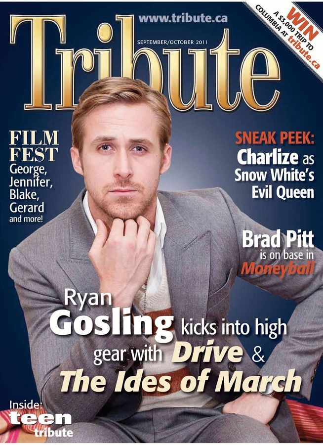 TRIBUTE magazine side cover September/October 2011