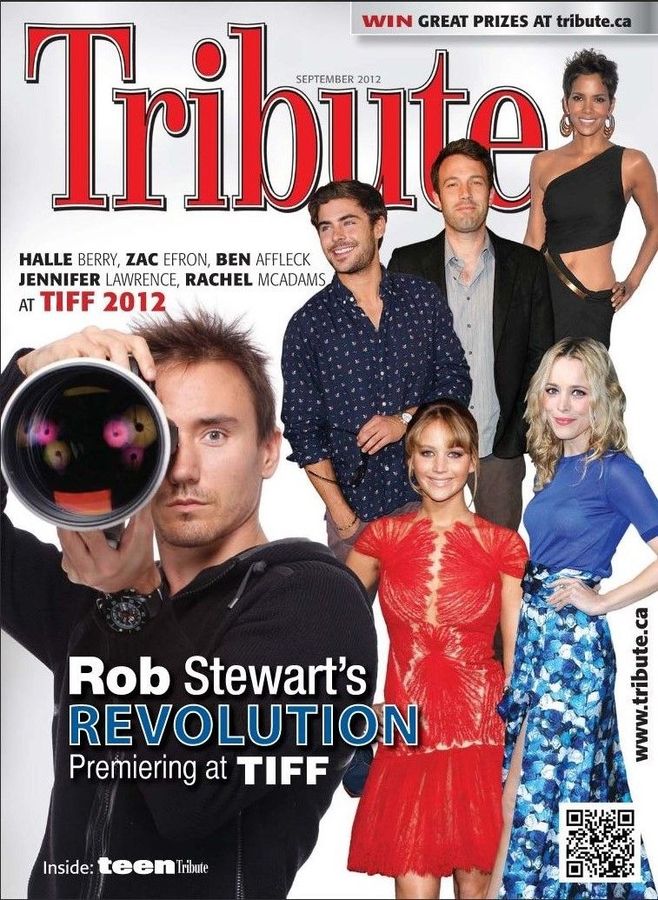 TRIBUTE magazine side cover September 2012