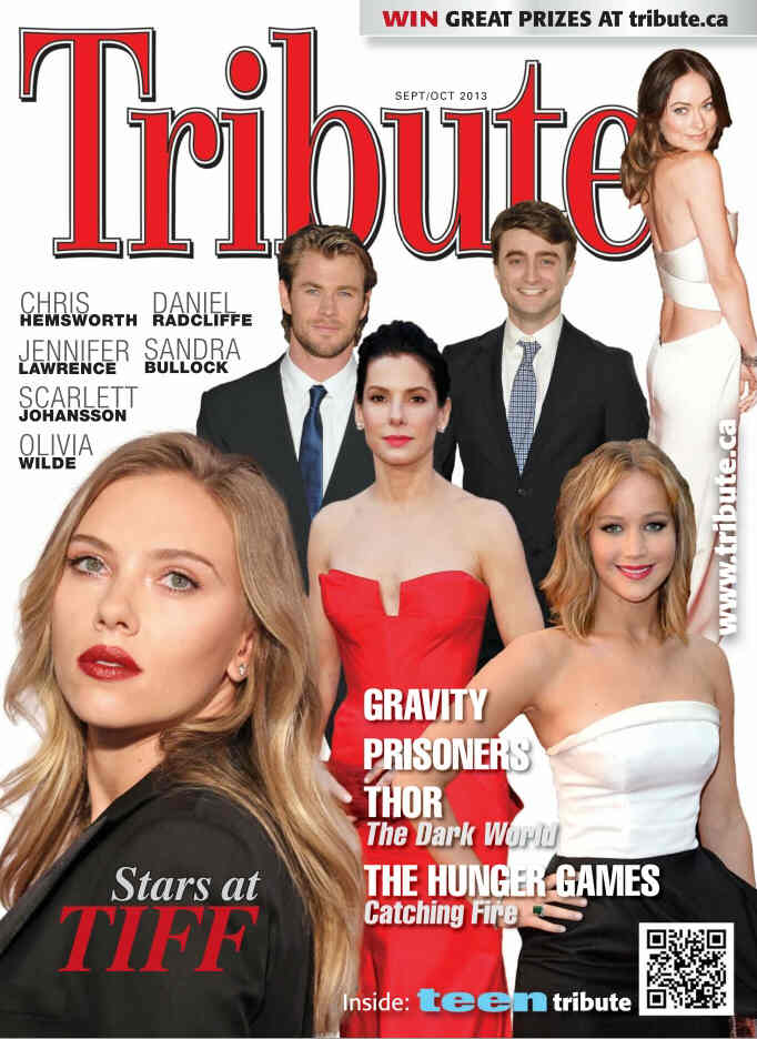 TRIBUTE magazine side cover September-October 2013